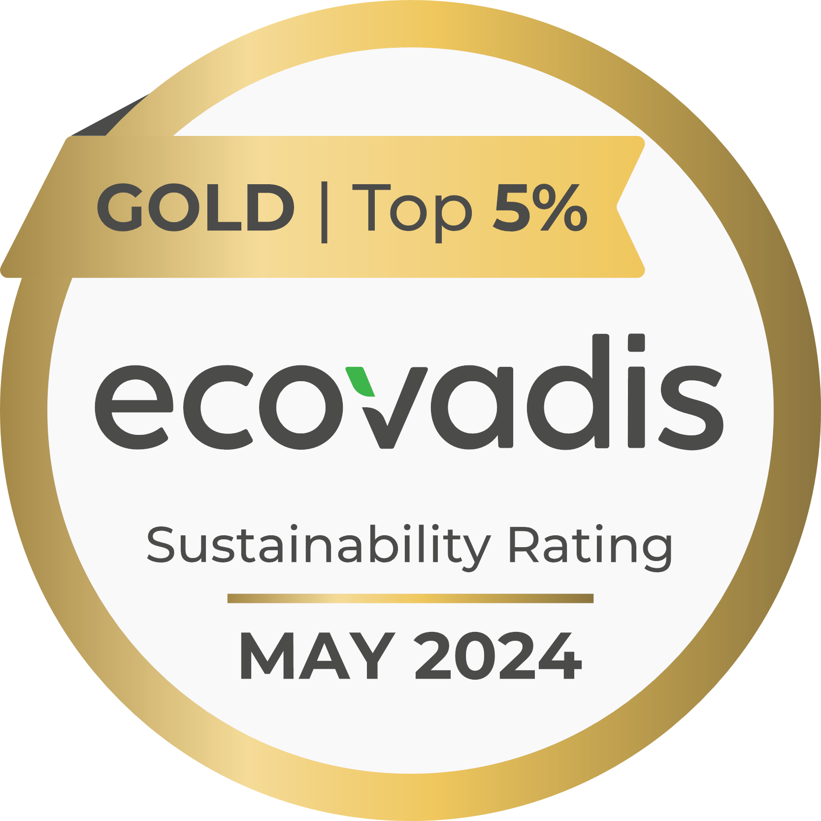 Again EcoVadis Gold for IVICT